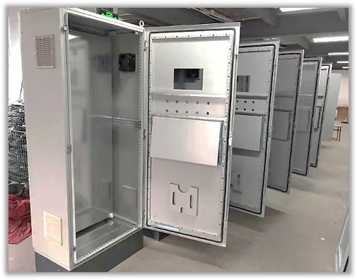 JVM Engineering metal enclosure cabinet for industrial use