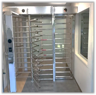 JVM Engineering metal entry gate