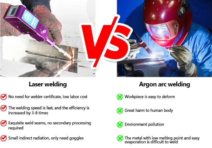 laser welding vs traditional welding