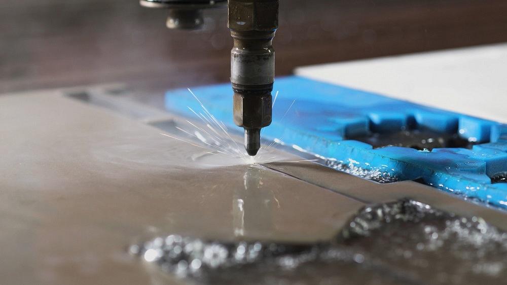 water jet cutting